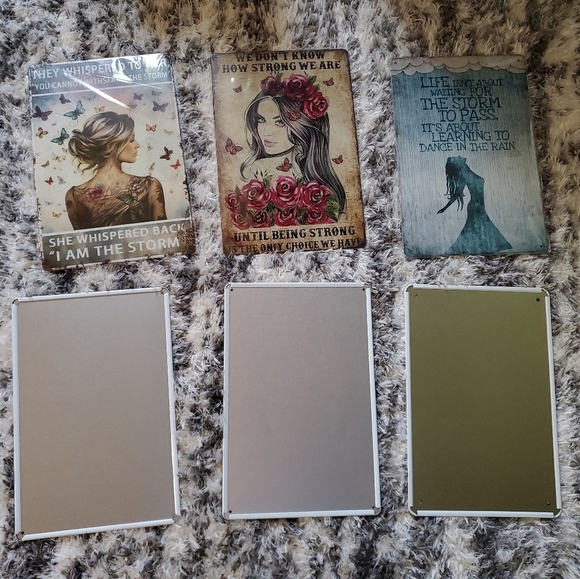 Inspirational Art Metal Plaques - Picture 3 of 10